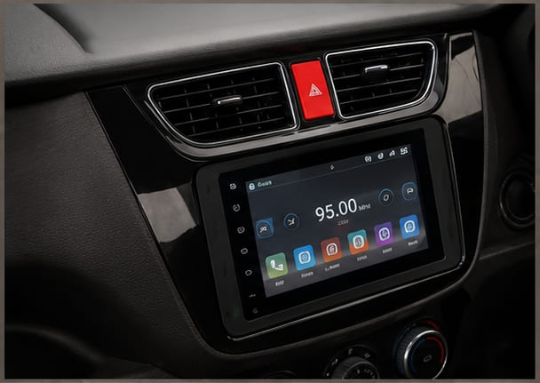Forland ET5 electric truck infotainment screen